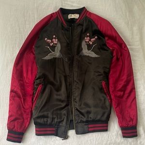 Standard Issue NYC Japanese silky style bomber jacket